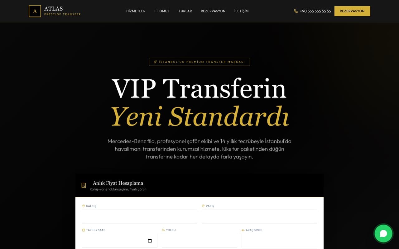 Atlas Prestige VIP Transfer